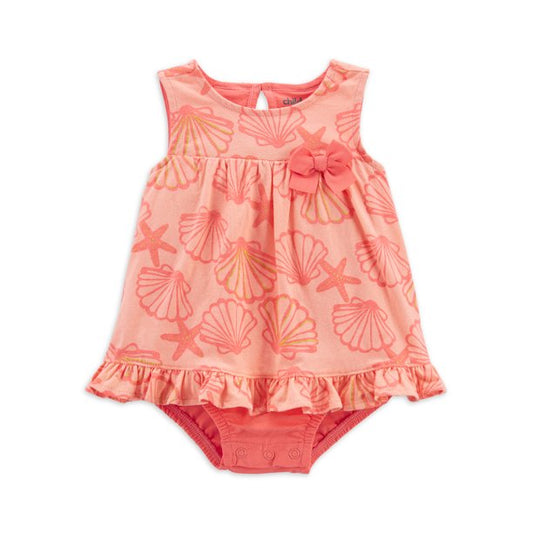 Child of Mine by Carter's Baby Girls Starfish One Piece - [babiesandbeyond]