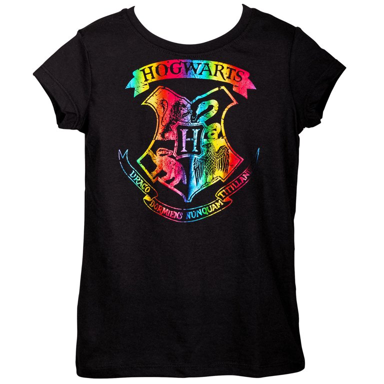 Harry Potter Hogwarts Girls' T-Shirt- Large 10/12