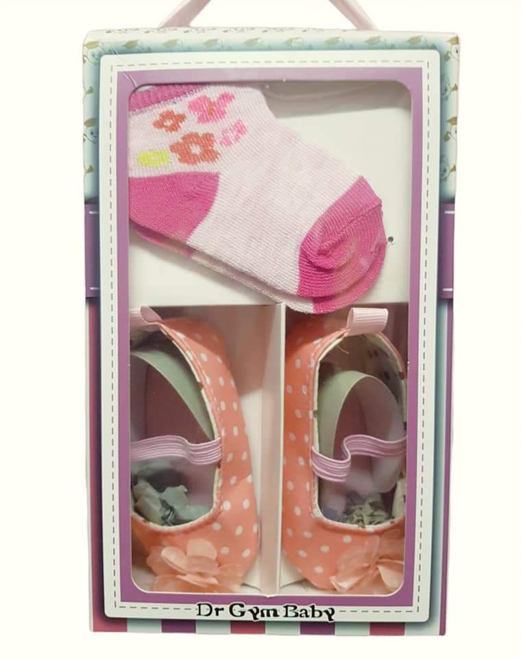 Baby Girl Shoes Socks Set - [babiesandbeyond]